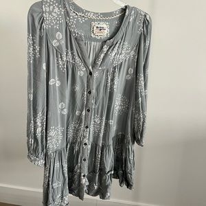 Anthropology mini dress or long shirt